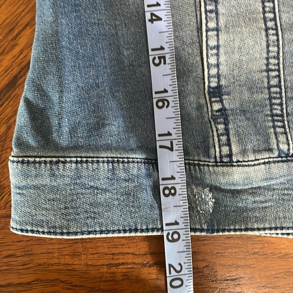 Women’s Sz L New York & Company Denim Jacket - Picture 4 of 4